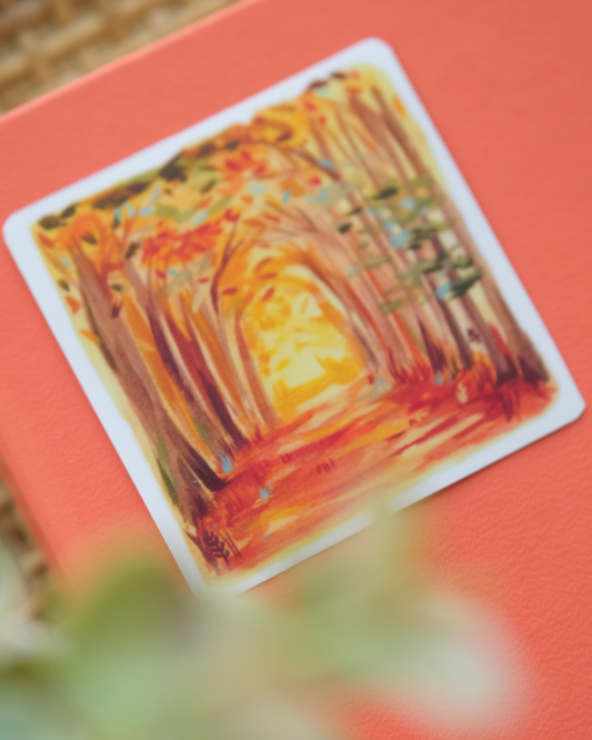 Autumn Alley | Sticker