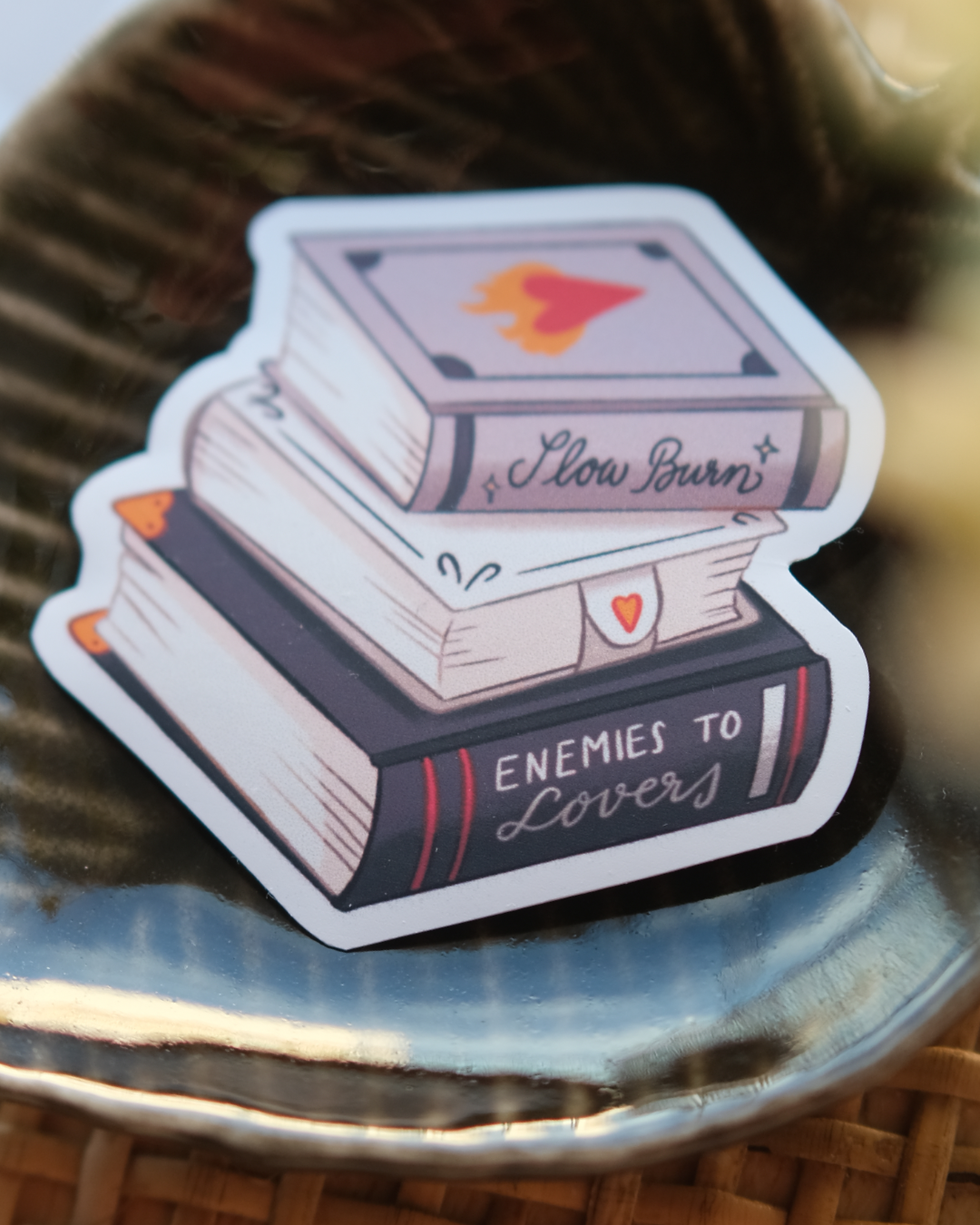 Dark Slow Burn Books | Sticker