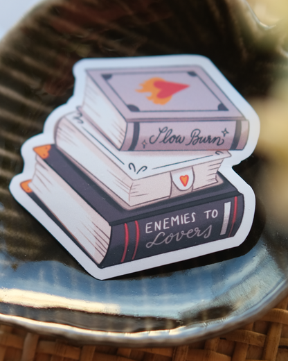 Dark Slow Burn Books | Sticker
