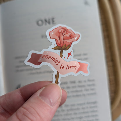 Enemies To Lovers Rose Metallic | Sticker