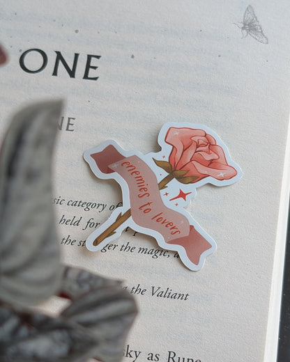 Enemies To Lovers Rose Metallic | Sticker